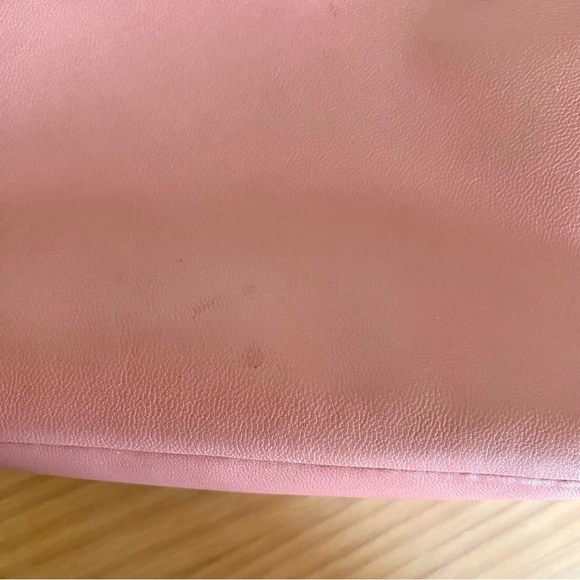 Mansur Gavriel Double Zip Leather Crossbody Bag blush pink - Picture 9 of 16